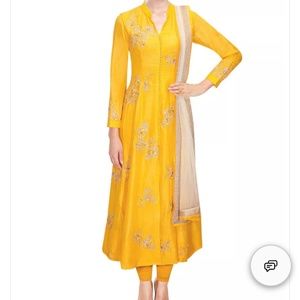 Brand new yellow salwar kameez